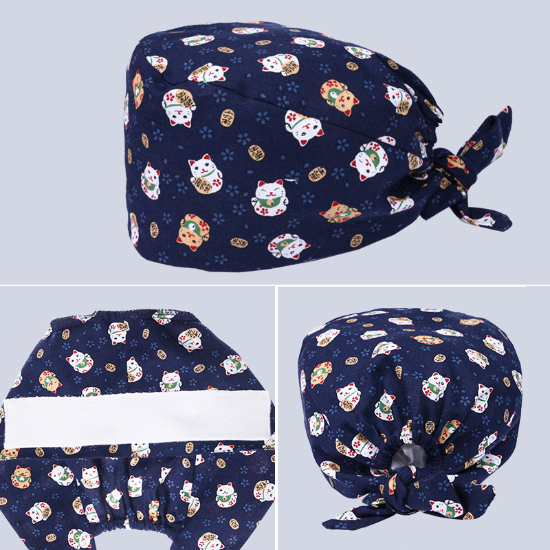 Lucky Cat Surgical Cap Women L - Medical Lab Business recension och pris