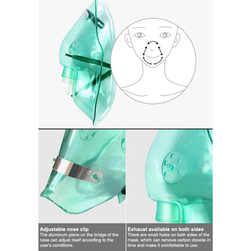 1pcs Adult/Child High Concentr - Oxygen Mask Non-Rebreather recension och pris