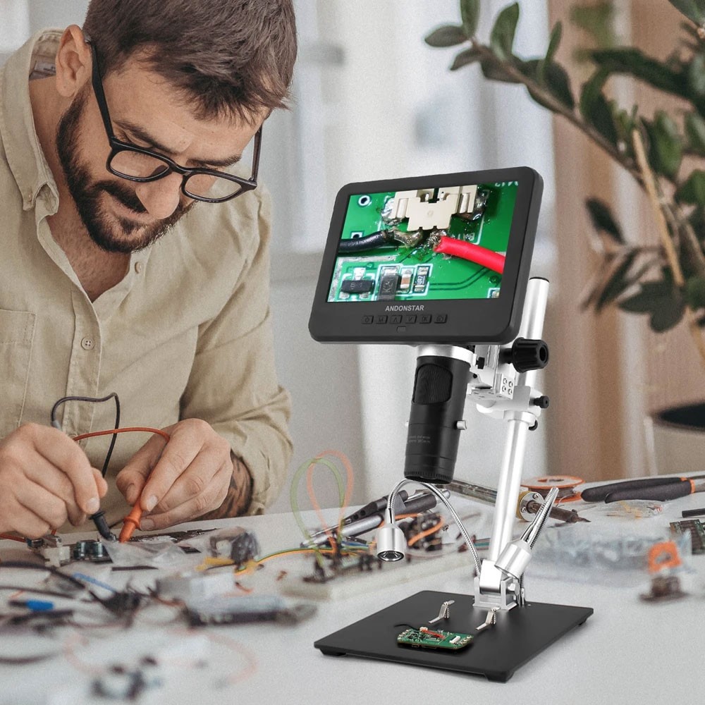 GOOD Andonstar AD249S-M Trinoc - Digital Microscope recension och pris